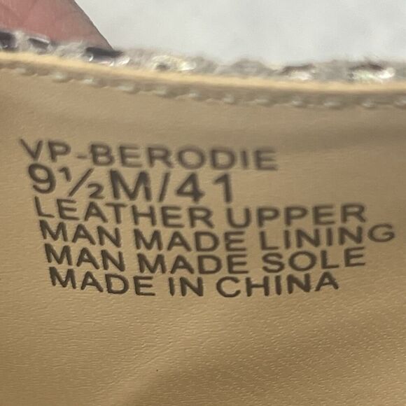 Vince Camuto Snake Skin Print Womens Sz 9.5 M Leather Stiletto Heels Pointed Toe - Picture 11 of 11